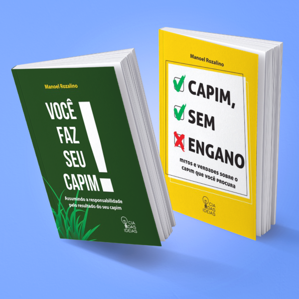 COMBO 1 - Capim, sem engano + Você faz seu capim