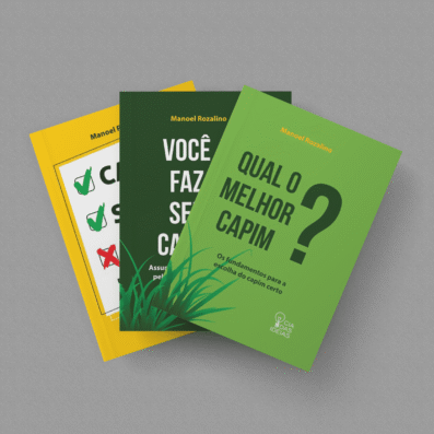 COMBO 4 - Capim, sem engano + Qual o melhor capim? + Você faz seu capim!