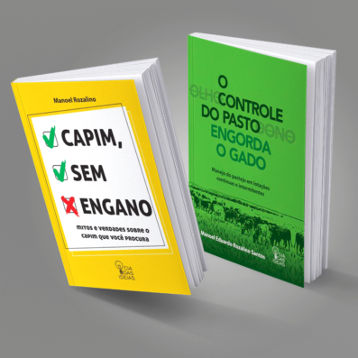 COMBO 5 - O controle do pasto + Capim, sem engano