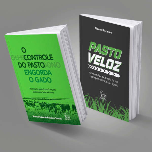 COMBO 12 - Pasto Veloz + O controle do pasto engorda o gado